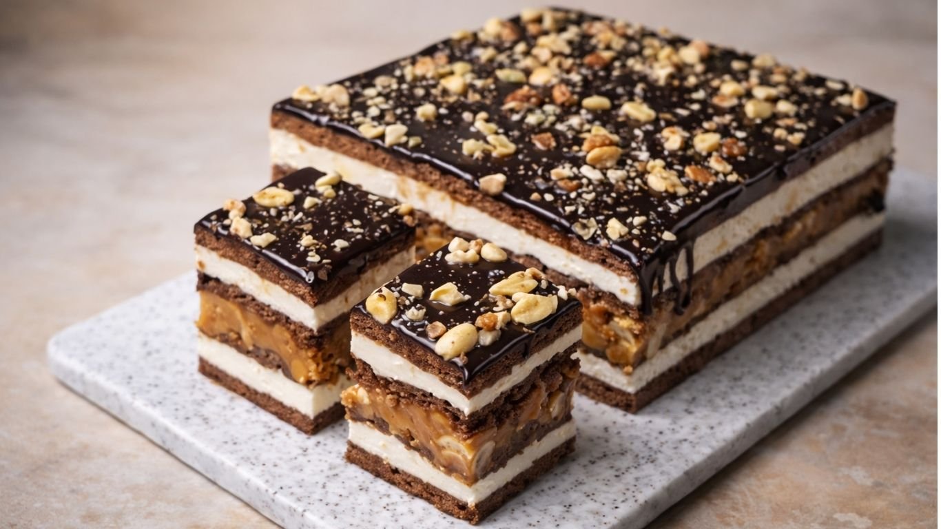 Snickers kolač sa sirom